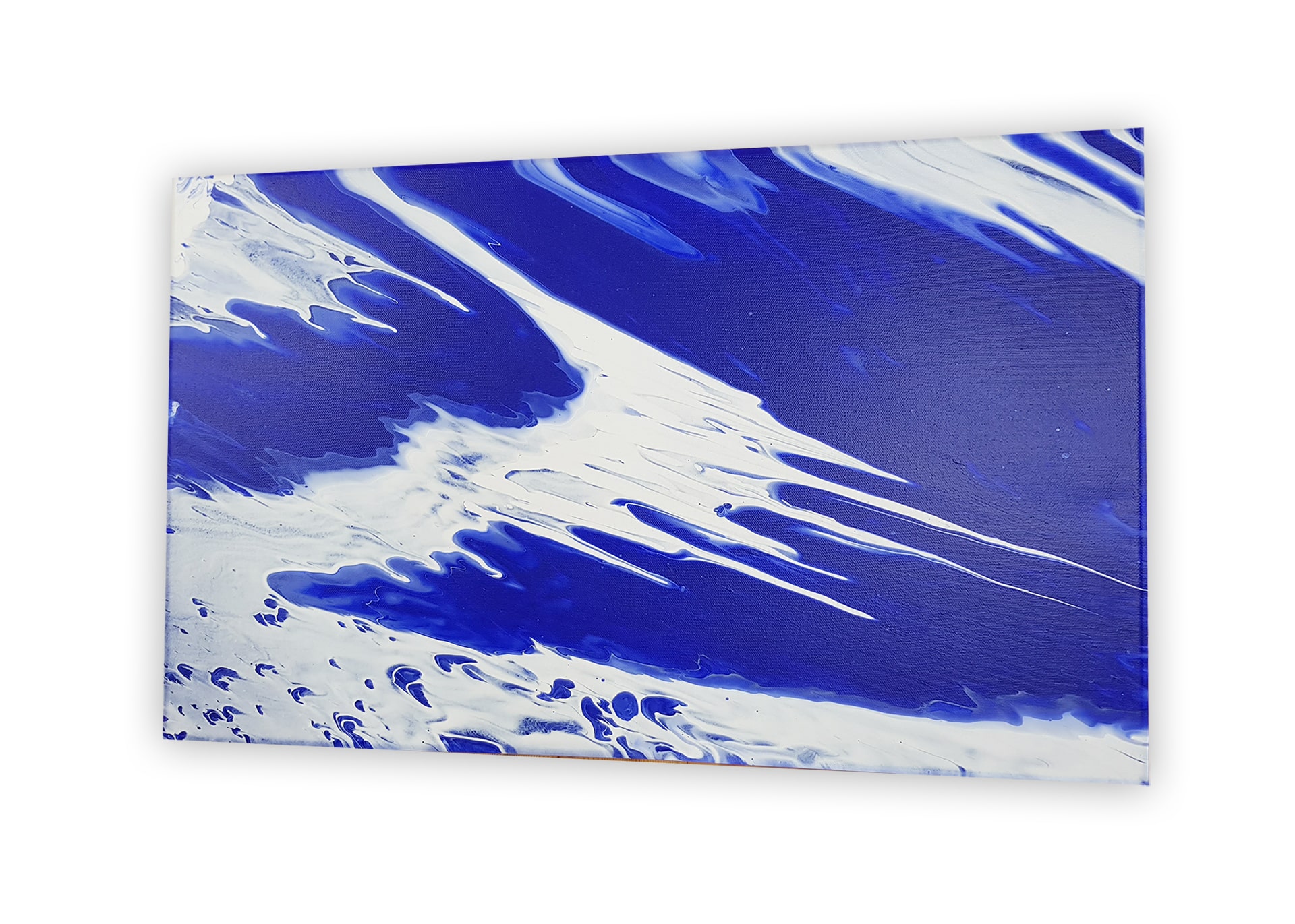 Artikelbild fair-art.ch -  Handgemachtes Einzelstück - Acryl Leinwandgemälde - Milky Clouds